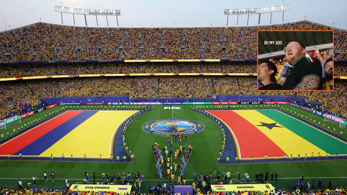 Un ciudadano estadounidense quedó sorprendido con el himno de Colombia: terminó gritando el gol de la Tricolor en el Mundial 2026