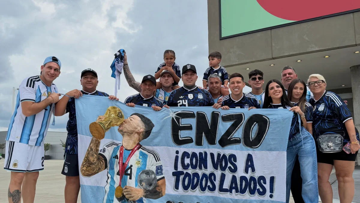 El festejo familiar de Valentina Cervantes por el pase de Argentina a la final: abrazos, cábalas y mucha emoción
