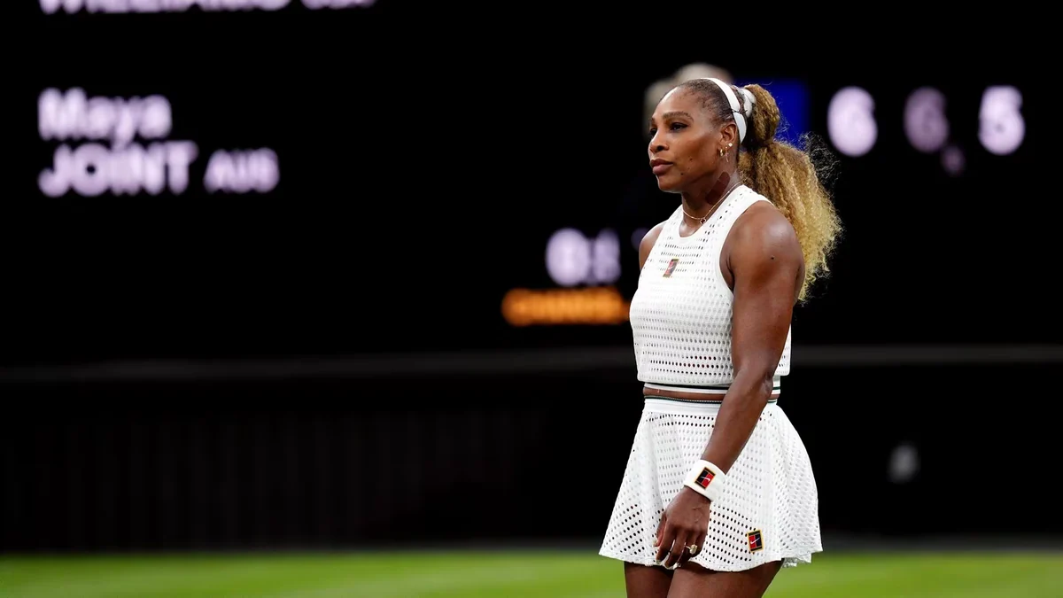 Serena Williams no juega el dobles de Wimbledon por lesión