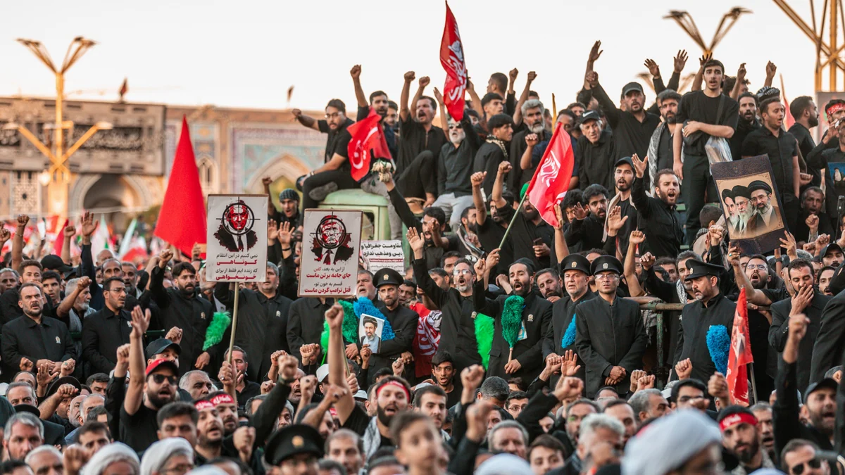 Trump threatens Iran after Ayatollah Ali Khamenei's funeral saw calls for his killing