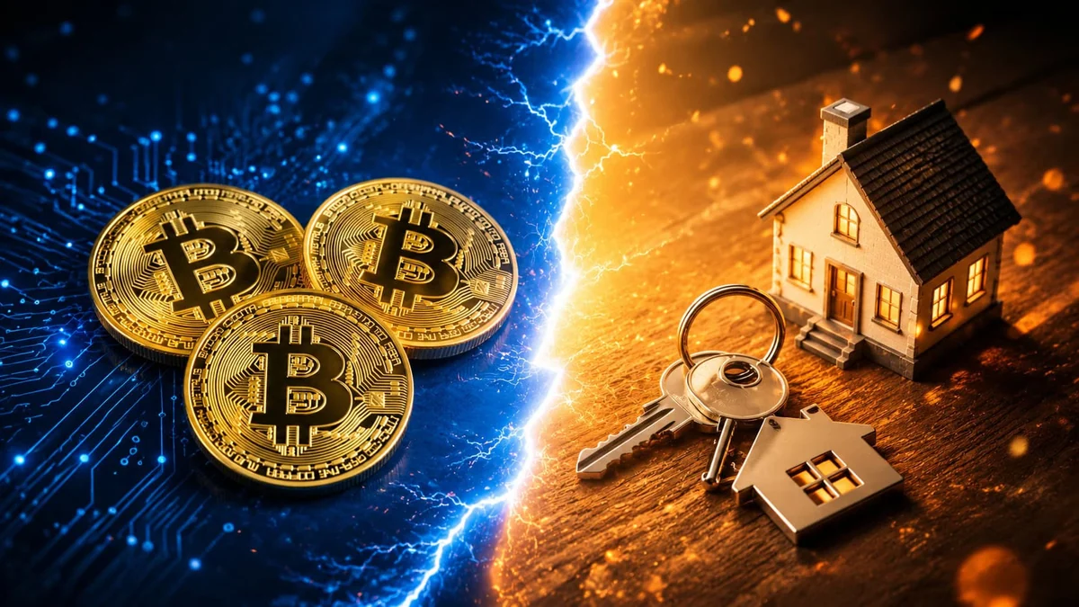 Bitcoin versus Immobilien: Warum viele Anleger die falsche Entscheidung treffen