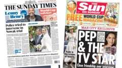 The Papers: 'Cuts to fund defence spark chaos' and 'Kate the cream of hearts'