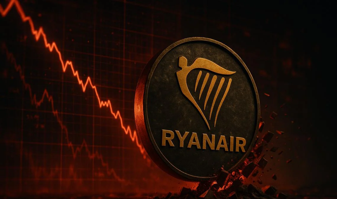 Azioni Ryanair sotto tutte le medie mobili: reggerà il supporto a 61,81?