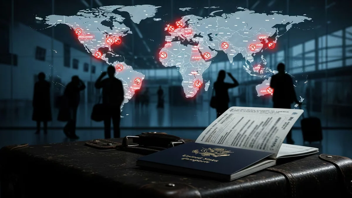 Estos son los 21 países que Estados Unidos considera demasiado peligrosos para viajar en 2026