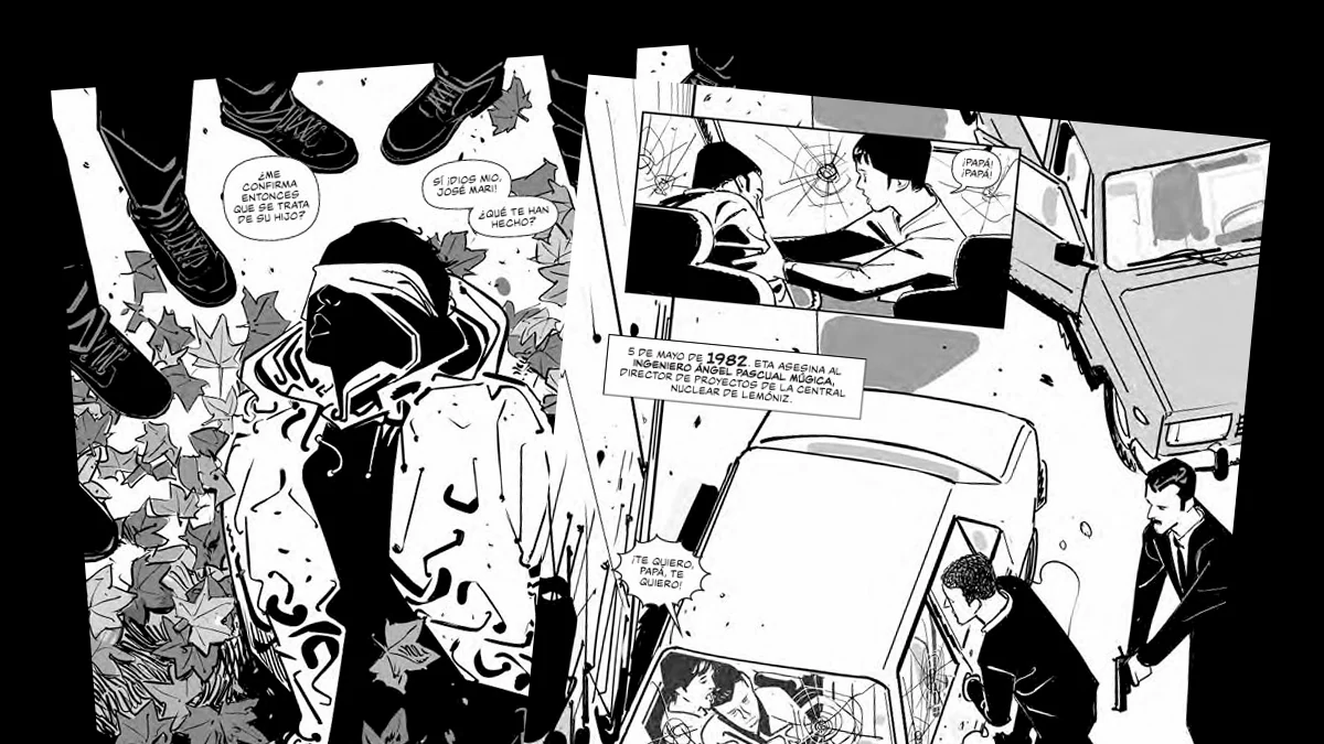 Lemóniz: un cómic para "homenajear a las víctimas" del horror antinuclear de ETA: "Lo hemos hecho para que no se olvide. Hay víctimas de las que nadie habla"