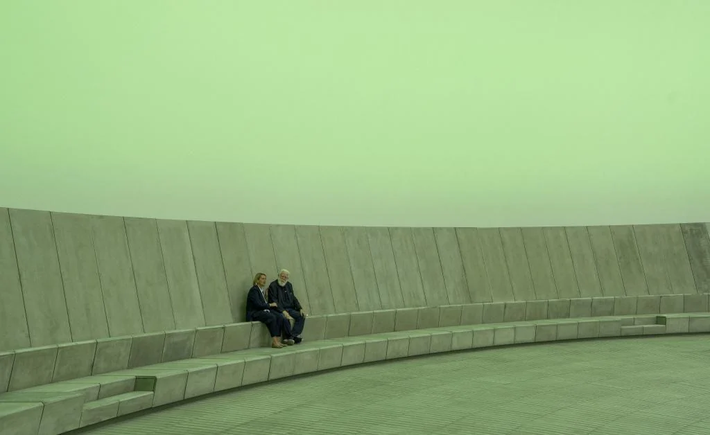 El impresionante shock psicodélico de James Turrell que deslumbra a los reyes de Dinamarca