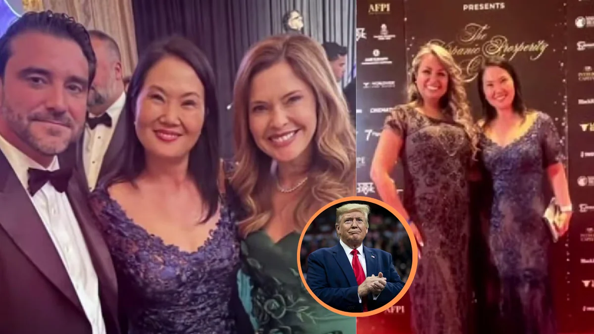 Keiko Fujimori asistió a una gala en Mar-a-Lago y estrechó vínculos con asesores y dirigentes del entorno de Donald Trump