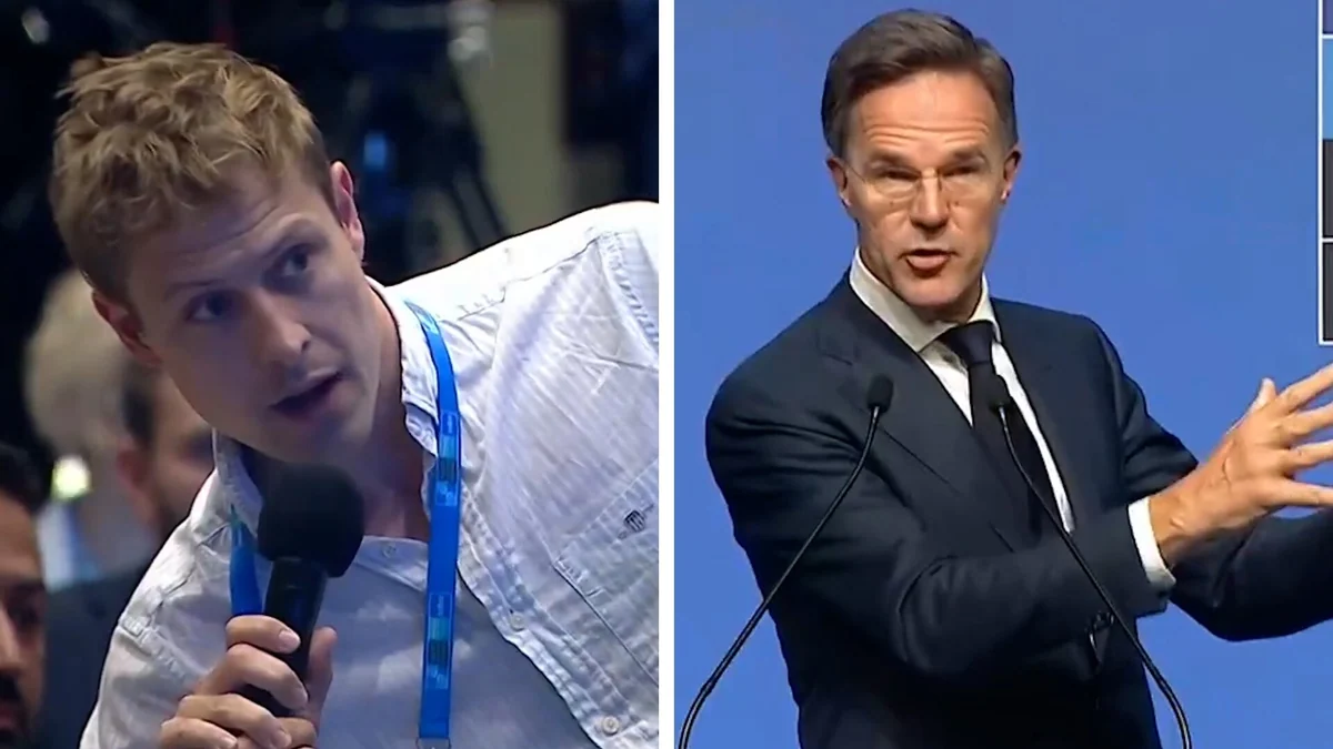 La pregunta de un periodista danés a Mark Rutte sobre su silencio ante las críticas de Trump a España