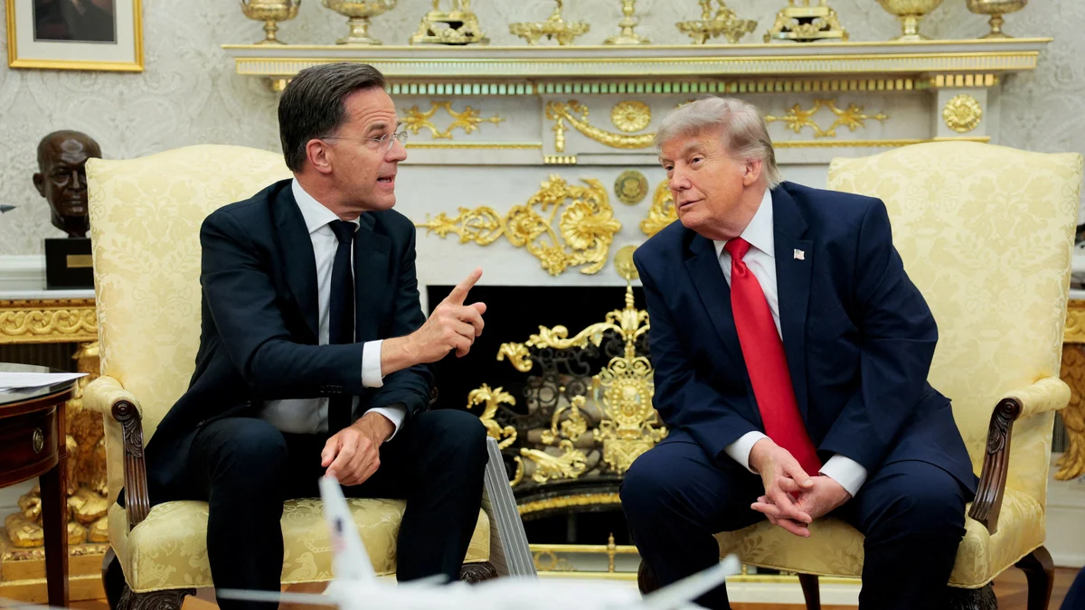 ¿Diplomático o sirviente de Trump? La estrategia de Rutte para salvar la OTAN