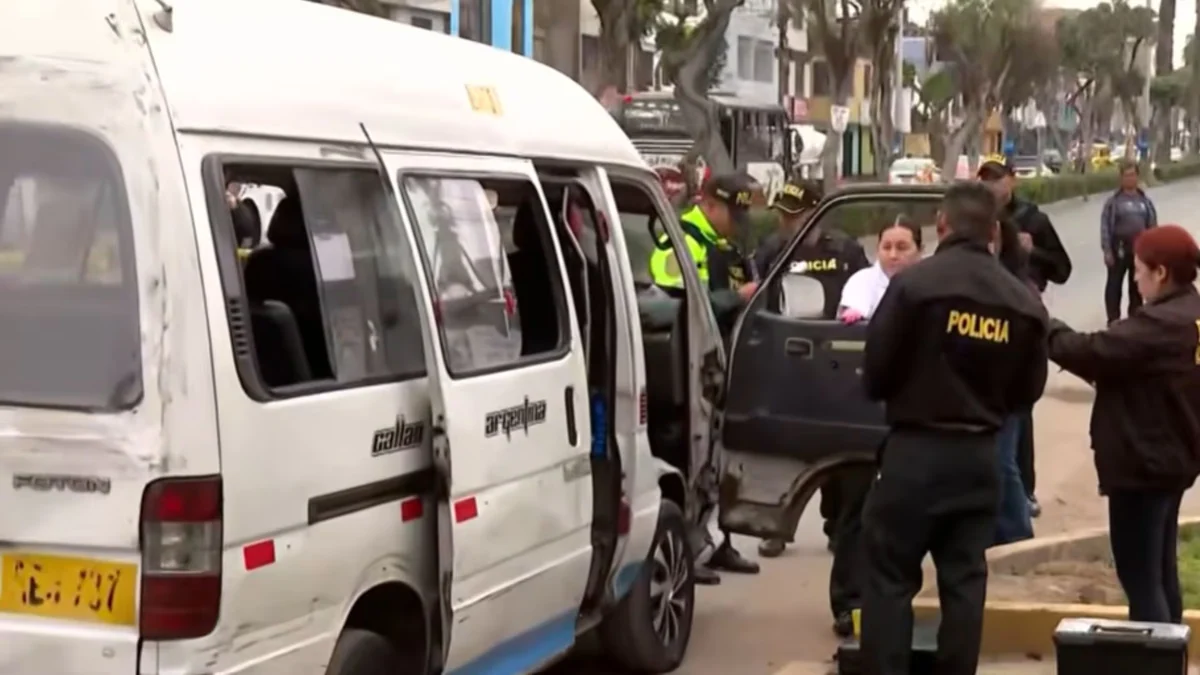 Callao: chofer de combi sobrevive a ocho disparos durante ataque extorsivo antes de iniciar su jornada
