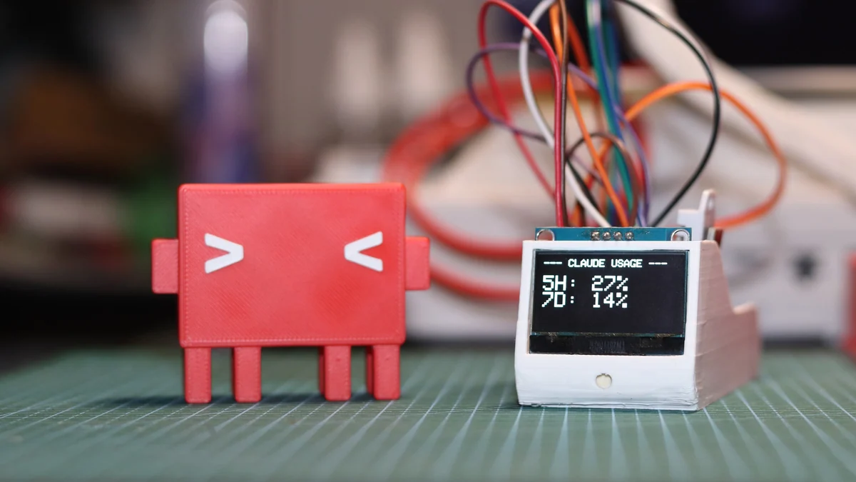Как я собрал инфопанель на ESP32, поручив написание кода нейросетям