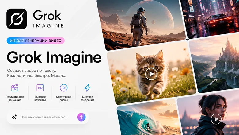 Grok Imagine от xAI: Как генерировать видео из России в 2026 году