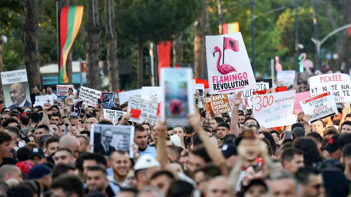 Albanien: Proteste gegen Luxus-Ressort am Naturschutzgebiet