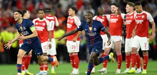 Champions League: Paris Saint-Germain gewinnt Finale gegen Arsenal nach Elfmeterschießen