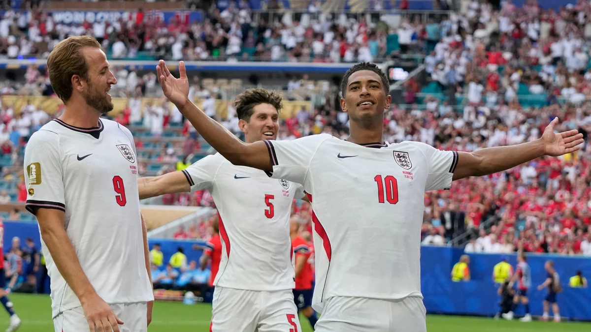 Inglaterra desarma a Haaland a hombros de 'Sir' Jude Bellingham