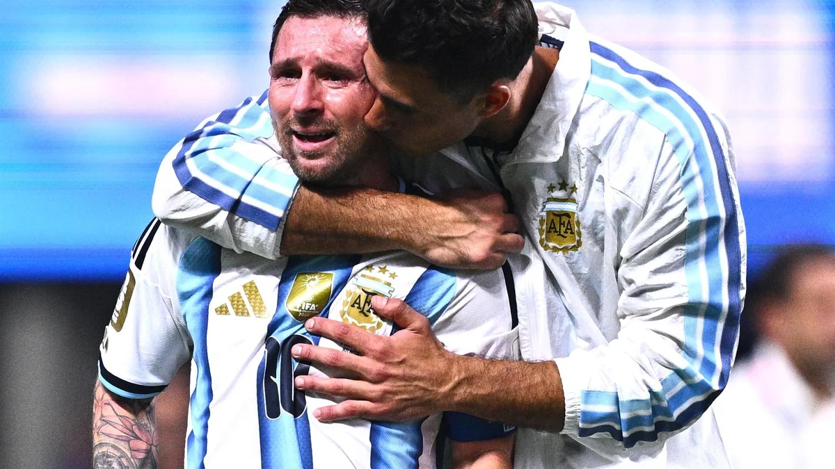 Messi: "Somos un grupo que no se cansa de competir, de creer y que no baja los brazos nunca"