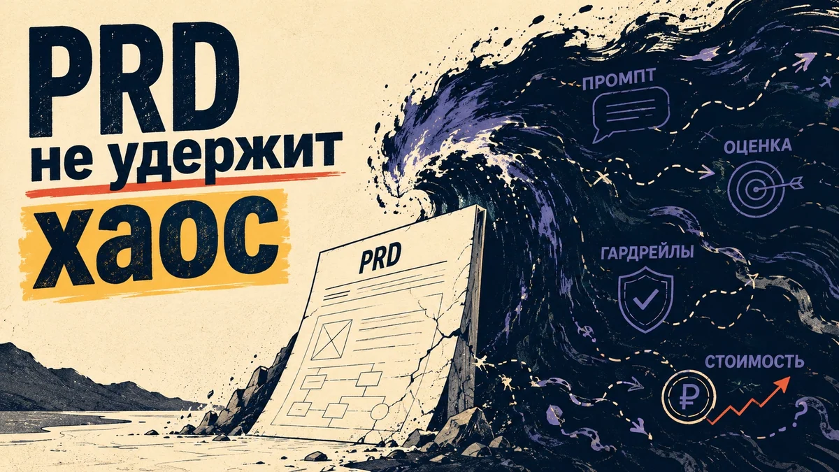 PRD для AI-фичи в 2026 году: что класть в спецификацию помимо привычных user stories