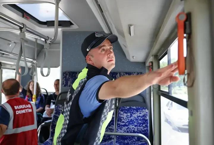 Büyükşehir’de toplu taşıma araçlarına klima denetimi