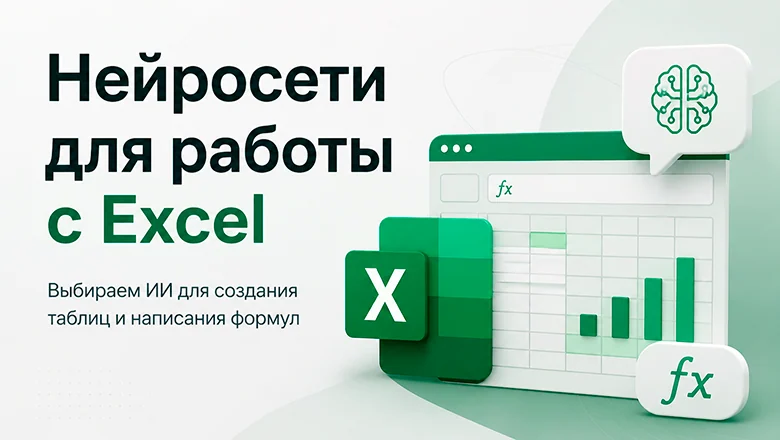 Нейросети для работы с Excel: Выбираем ИИ для создания таблиц и написания формул