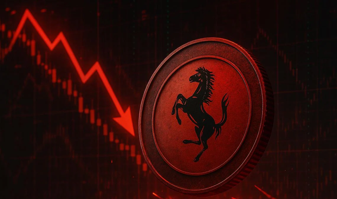Azioni Ferrari sotto pressione: rischio di discesa verso 320 se rompe 326,8