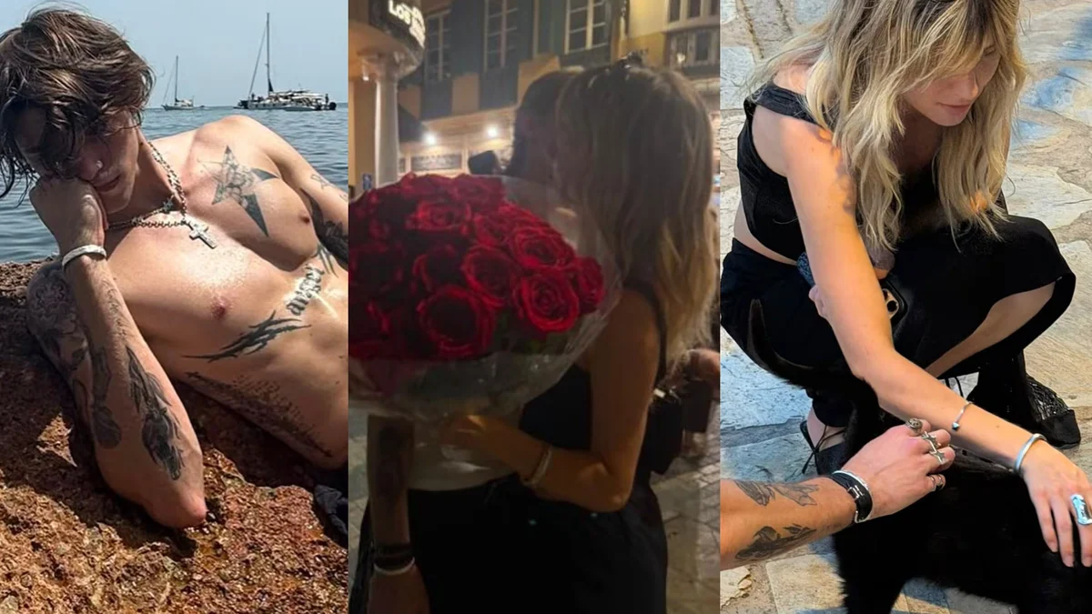 Felipe Fort presentó a su novia con románticas fotos desde España: quién es la modelo que lo conquistó