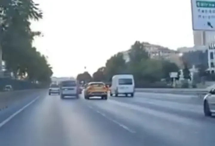 Ataşehir’de trafikte makas atan sürücüye 96 bin lira ceza; aracı trafikten men edildi