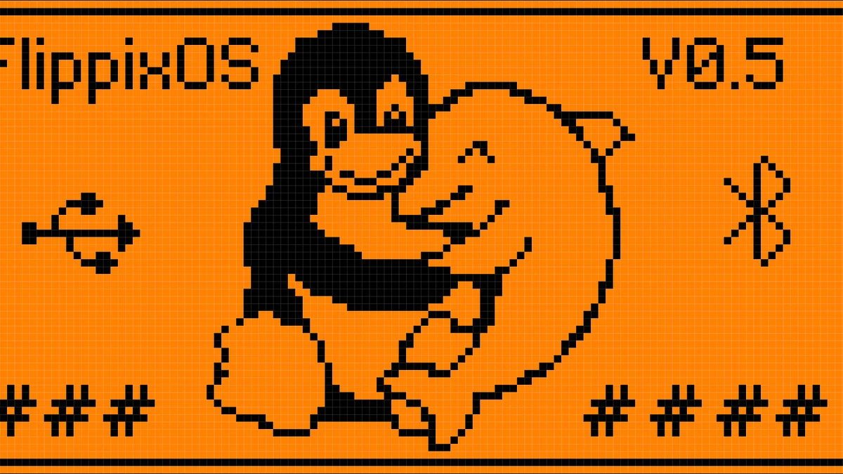 Пингвин в гостях у Дельфина, или UNIX‑like система на Flipper Zero