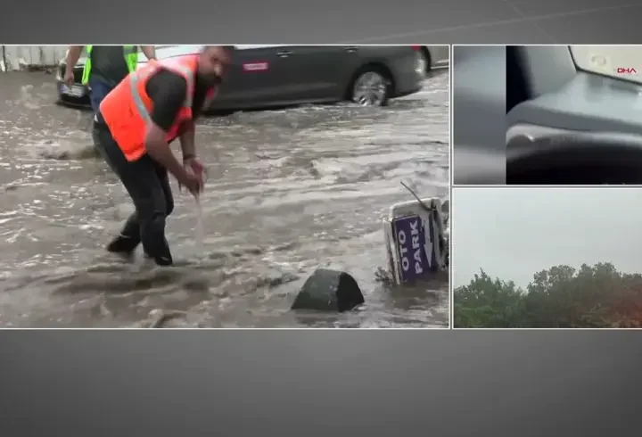 SON DAKİKA... İstanbul'da sağanak yağış etkili oluyor!