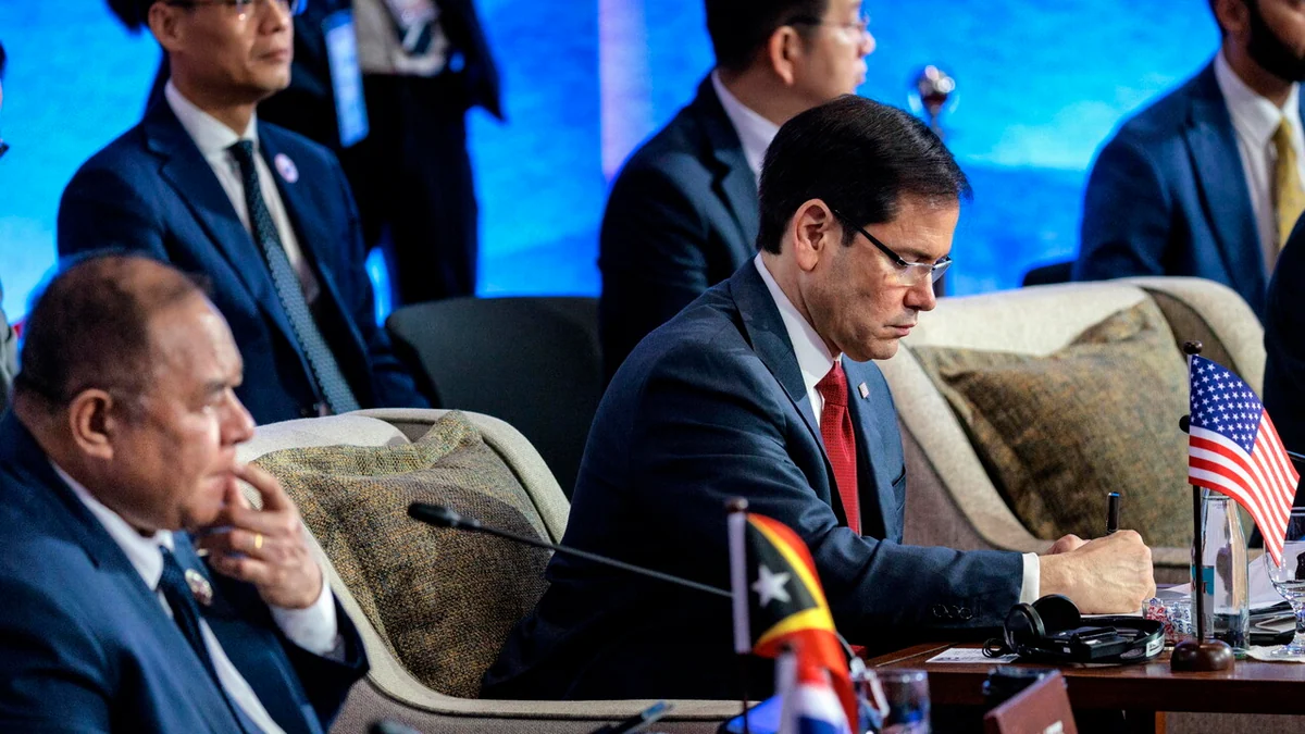 Incontro Lavrov-Rubio a Manila, 'concentrati sull'Ucraina'