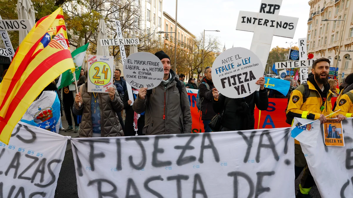 El Gobierno pide a Bruselas hasta marzo de 2027 para atajar la temporalidad en el sector público y evitar una demanda ante el TJUE