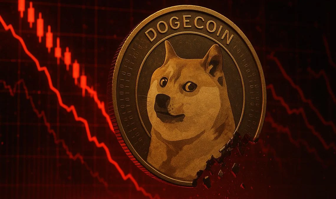 Pressione ribassista ferma il prezzo della crypto Dogecoin a $0.09: cosa succede ora?