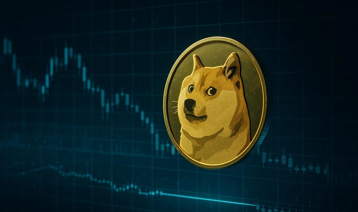 Volatilità compressa: prezzo Dogecoin resta nel range 0,100–0,120