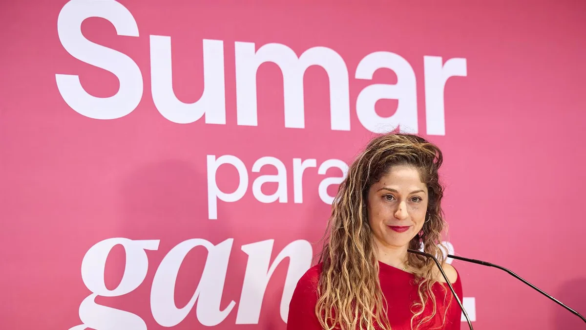 Sumar formaliza el cese como asistente en el Congreso de la excoordinadora Lara Hernández, que abandonó la formación