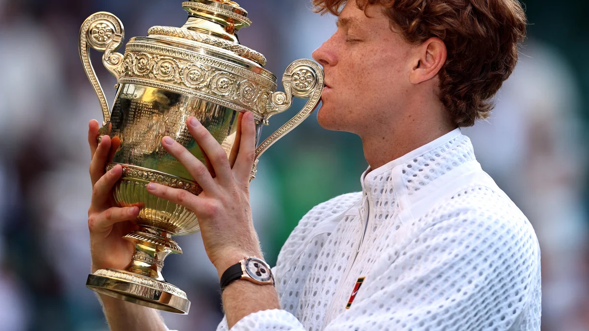 Así quedó el ranking ATP tras el título de Jannik Sinner en Wimbledon: un nuevo número 2 del mundo y un ascenso de 78 puestos