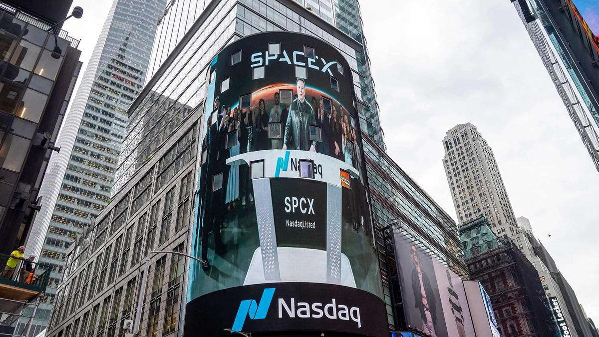 SpaceX bricht ein und sorgt für Tech-Ängste an Börsen