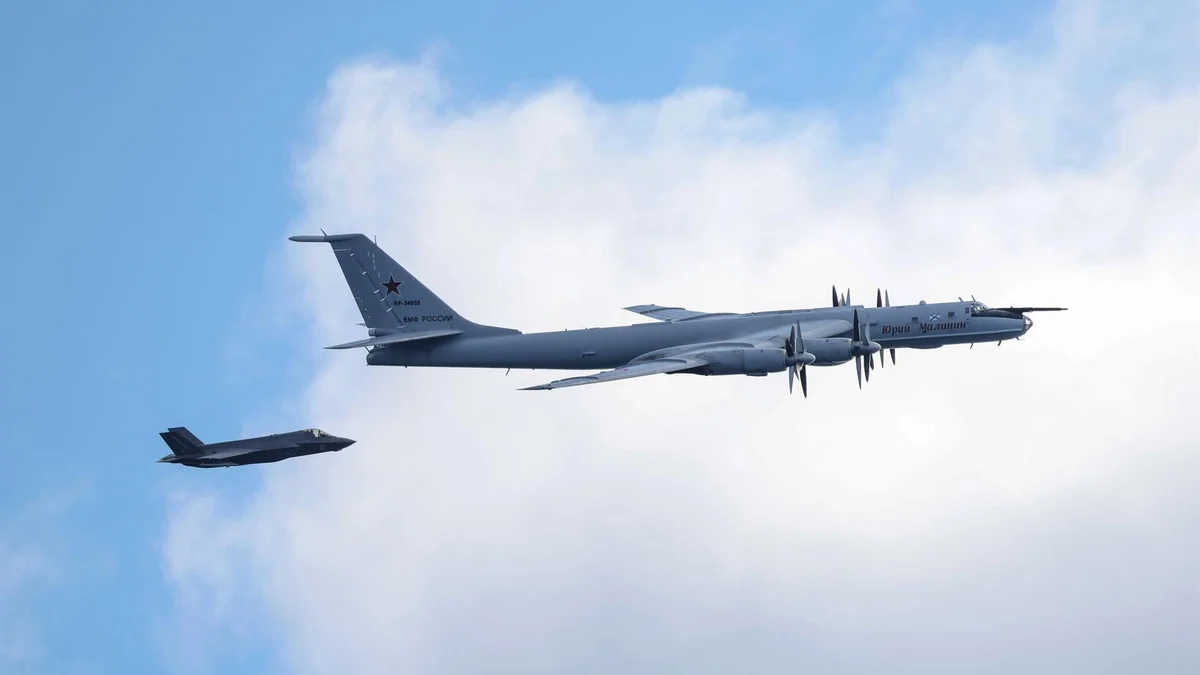 Reino Unido intercepta un avión de Rusia que se acercó a uno de sus portaaeronaves en el mar de Noruega