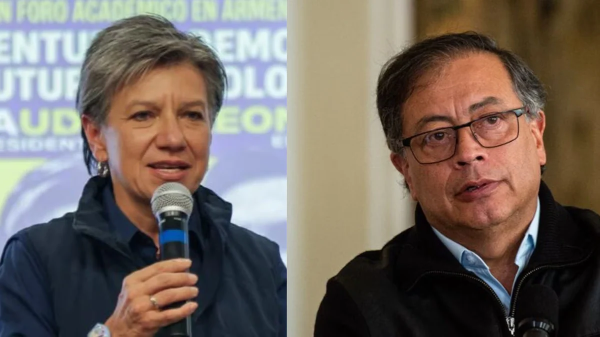 Petro le echó flores a Claudia López por criticar una propuesta Abelardo de la Espriella: “La mujer libre que admiré”