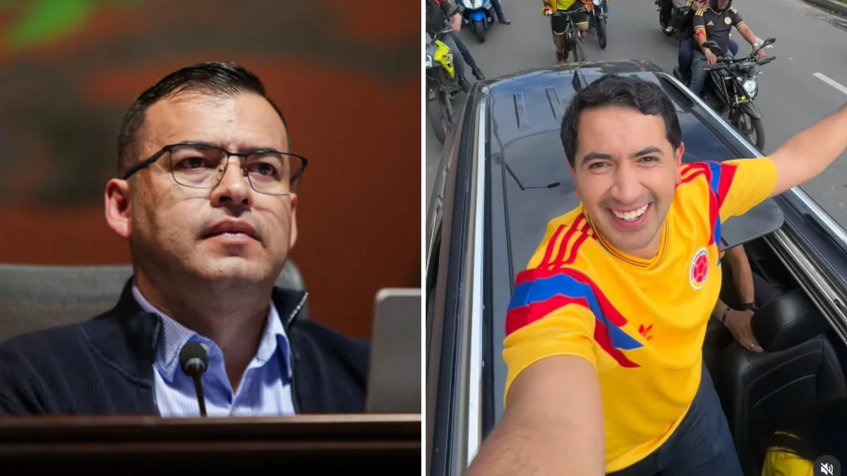 Daniel Briceño le respondió a Jaime Raúl Salamanca las burlas por caravana en respaldo a De la Espriella: “No tengo papá, no tengo que hacer como usted”