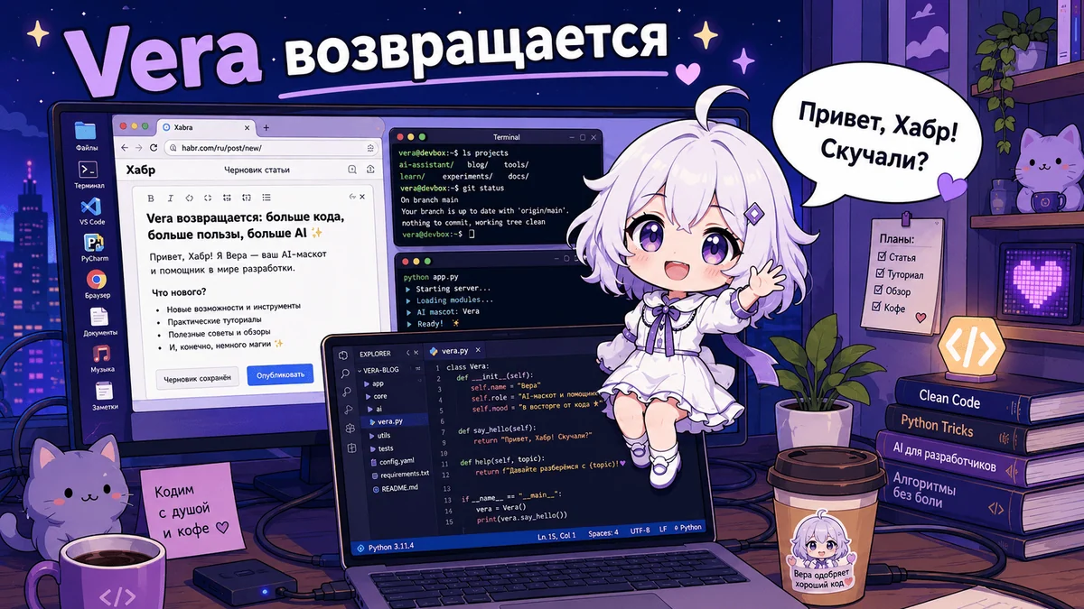 Vera возвращается: как голосовой ассистент превратился в локального AI-агента для Windows