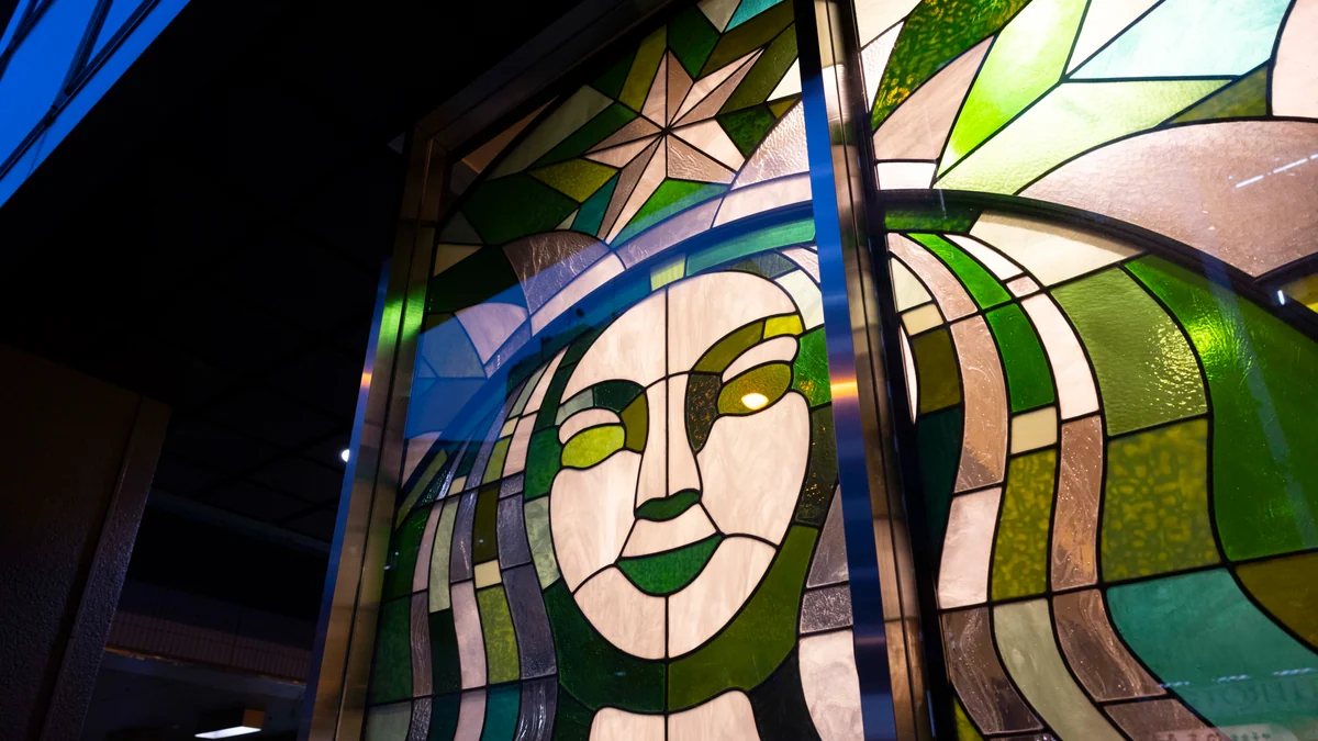 Starbucks stock is a bright spot in Wednesday's bleak market. Here's why
