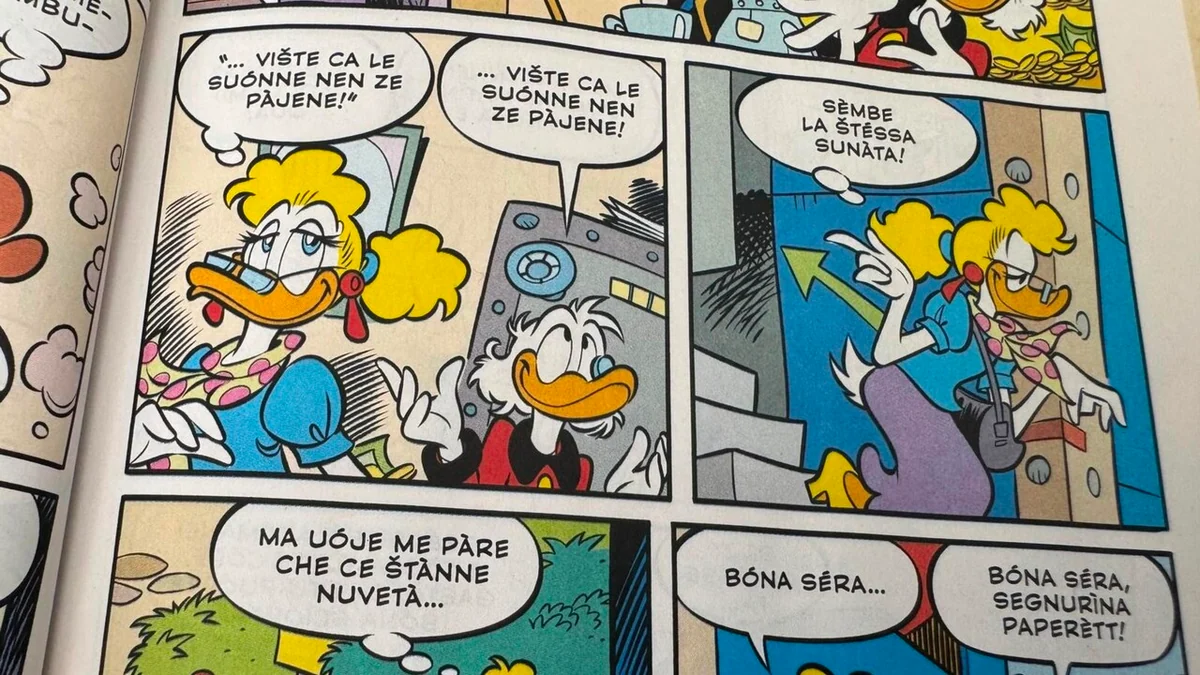 Nel nuovo numero Topolino parla le lingue locali