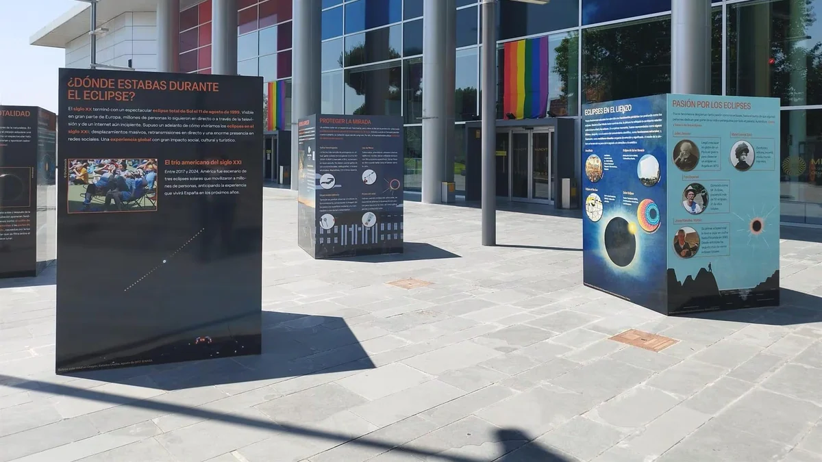 El Museo Nacional de Ciencia y Tecnología inaugura la exposición 'El gran trío de eclipses en España 2026-2027-2028'