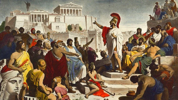Wie im antiken Athen: Sollte der Staat seine Bürger für politisches Engagement bezahlen?