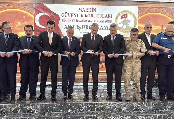 Mardin'de Güvenlik Korucuları Birlik ve Dayanışma Federasyonu kuruldu