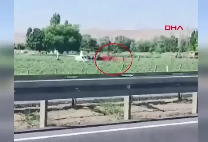 SON DAKİKA! Ankara'da bir eğitim helikopteri düştü