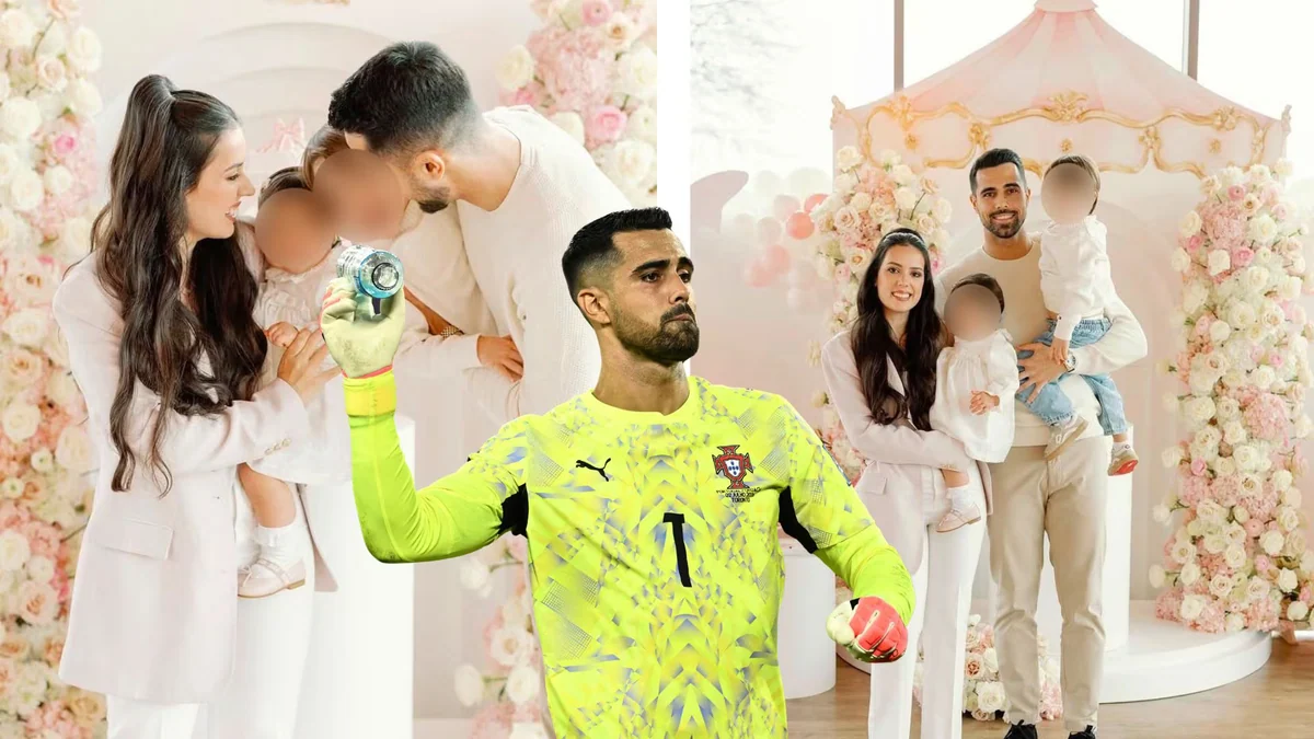 La historia de amor de Diogo Costa, el portero de la selección de Portugal que ya le paró un penalti a España: novia desde los 17 años, dos hijos y tres perros