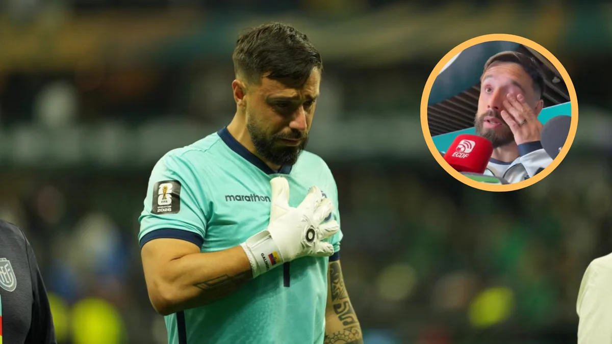 Arquero de Ecuador lloró al revelar su despedida tras eliminación del Mundial 2026: “No esperaba irme así”