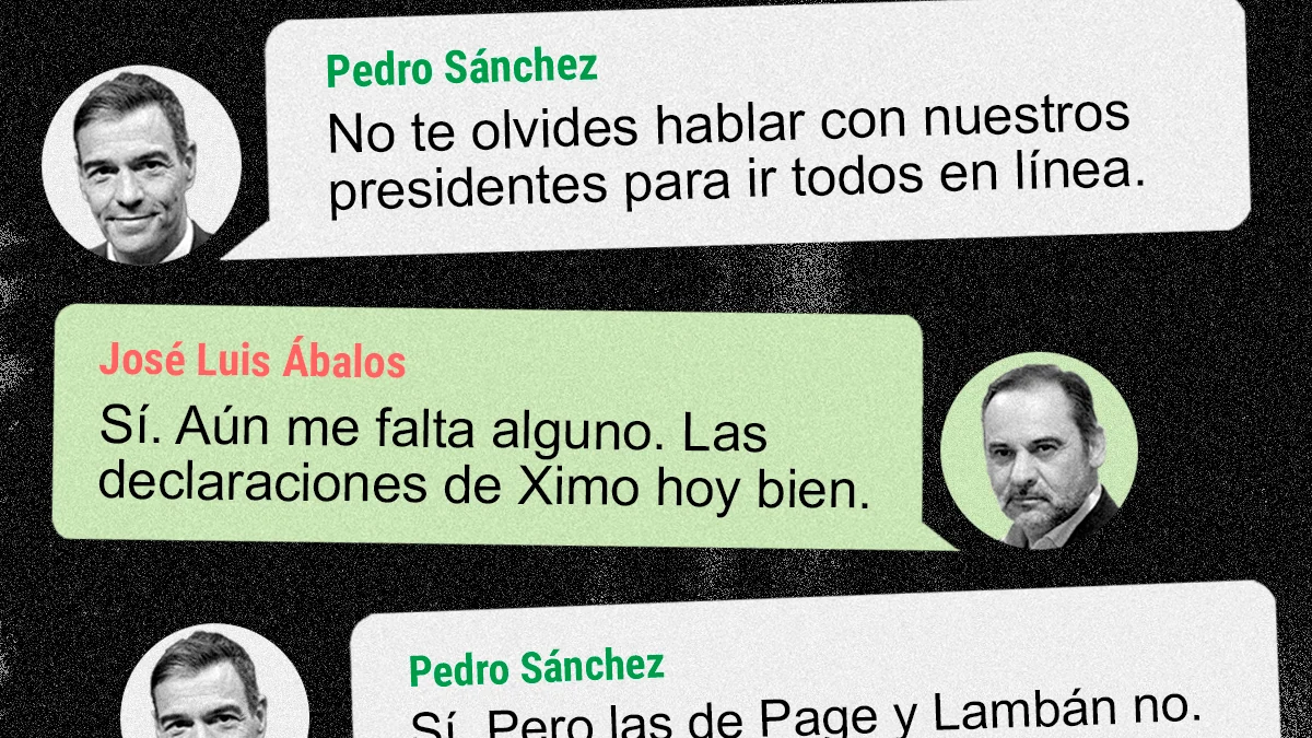 El día que la trama y el Gobierno perdieron el control de la cloaca por los mensajes de Ábalos y Sánchez
