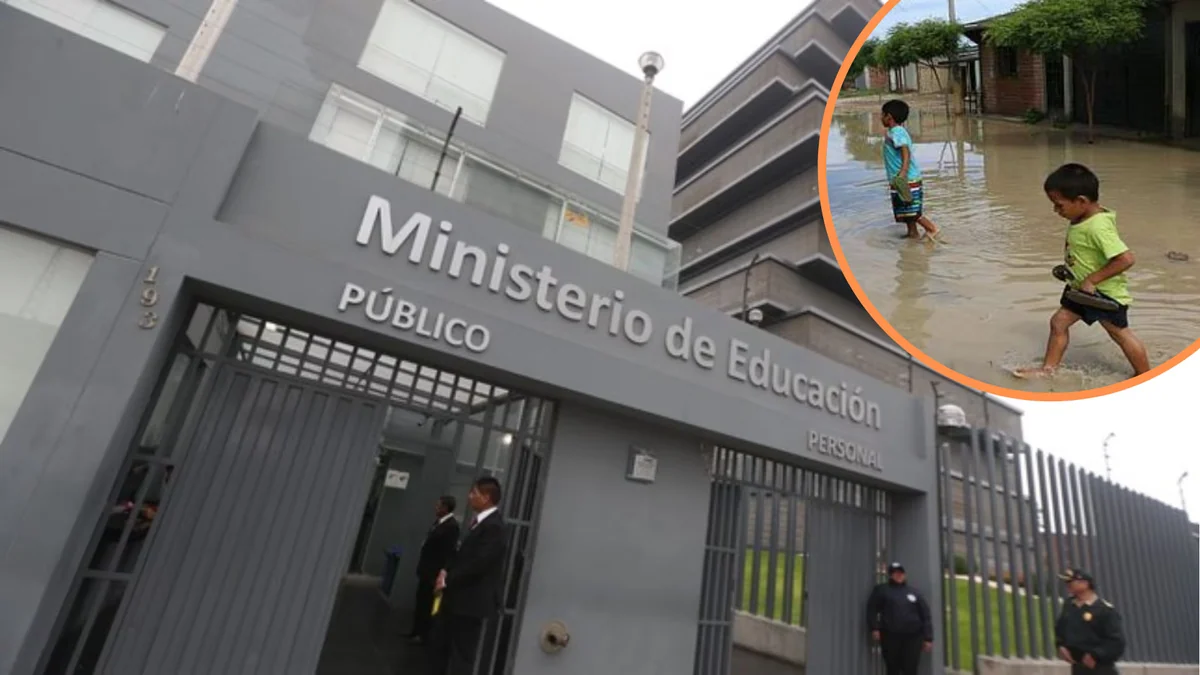 La estrategia del Minedu contra El Niño: Envía aulas modulares, tablets y domos a colegios vulnerables
