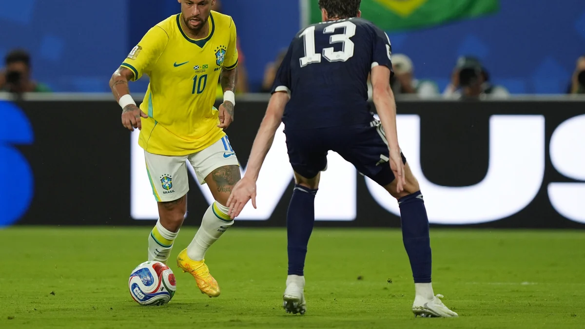 Neymar, el ídolo de Brasil, se cuela en el mejor partido de Vinicius y de su selección: "Tiene 34 años y la pasión de un niño por jugar al fútbol. Se lo ha ganado"